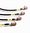 930 Turbo 1978-89 Stainless Steel Brake Lines (Zinc ends)