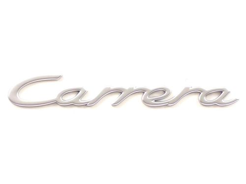 "Carrera" Badge in Silver for 993