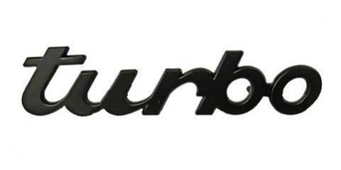 "turbo" Badge in Black for 930