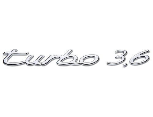 "turbo 3.6" Badge in Chrome