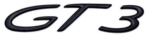 "GT3" Badge in Black