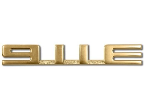 "911E" Badge in Gold