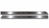 911 1974-98 Brushed Stainless Steel Sill Trims Etched "Carrera"