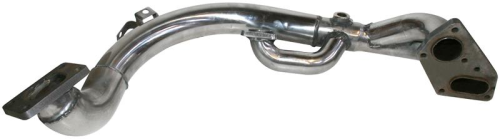 930 1975-89 Turbo Intermediate Pipe, Polished Stainless Steel