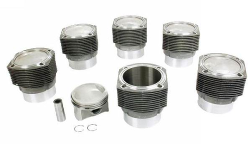 911 2.2 S Engine Pistons and Cylinders Set of 6