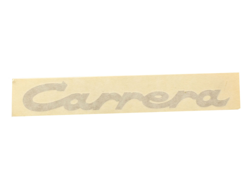 "Carrera" Gold Decal