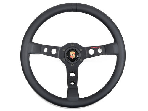 Porsche Classic Performance Steering Wheel Black Stitching