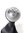 964 Chrome Alloy Gearshift Gearknob & Boot Complete