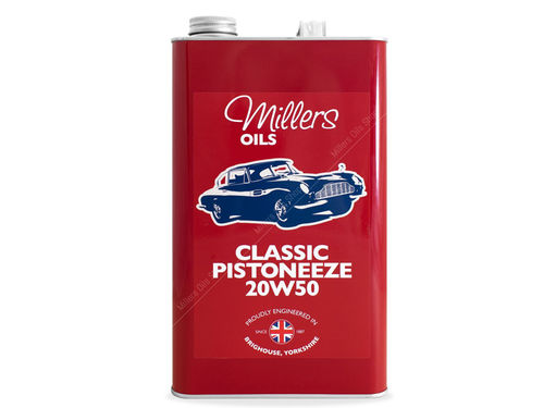 Millers Classic Pistoneeze 20W/50 5 litres