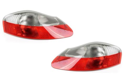 Boxster 986 Rear Light Units Smoked/Red Set