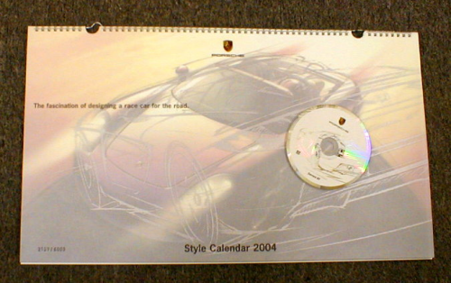Carrera GT Limited Edition Calendar 2004