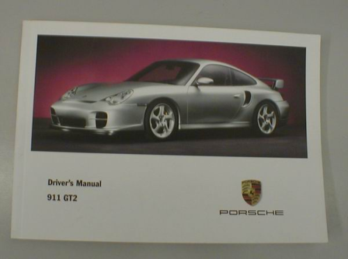 Owners / Drivers Manual 996 GT2