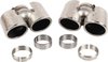 997 & 997S >>08 Stainless Steel Exhaust Tips