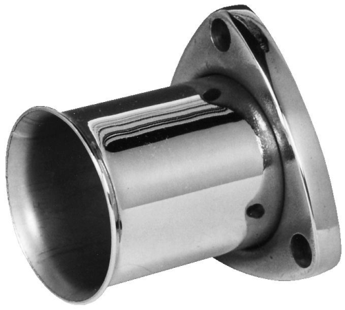 930 1978-89 Crossover Pipe Connector Polished Stainless Steel