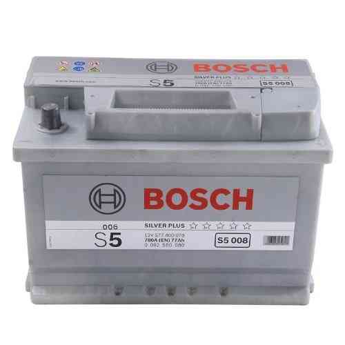 Bosch Silver S5 - 77 amp hour Battery S5008