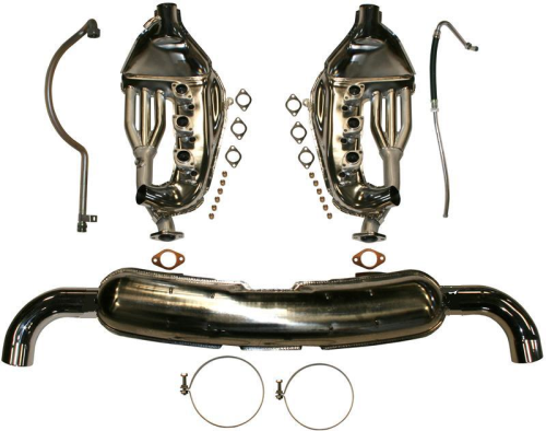 911 1976-83 SSI Free Flow Sports Exhaust Package Twin Outlet