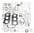 Boxster 986 2.7 03>> Full Engine Gasket Set OEM