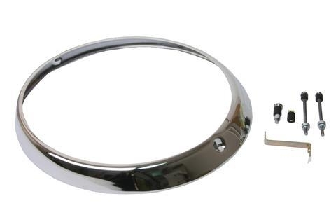 911 1965-86 Headlight Trim Ring Chrome