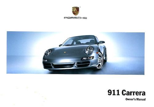 Owners / Drivers Manual 997 Gen 1